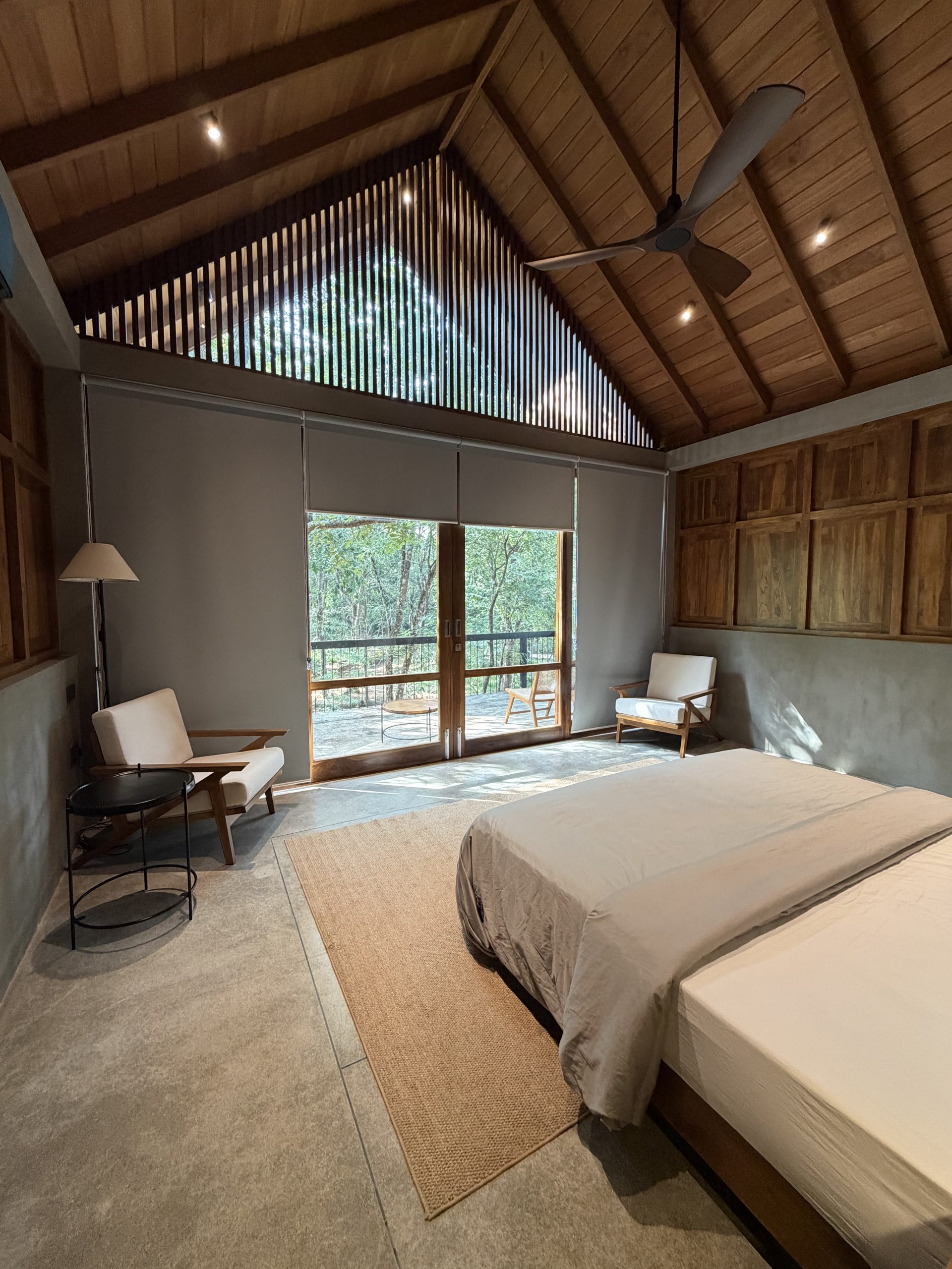 Balcony room at VeeRaa Retreat, habarana, Sri Lanka